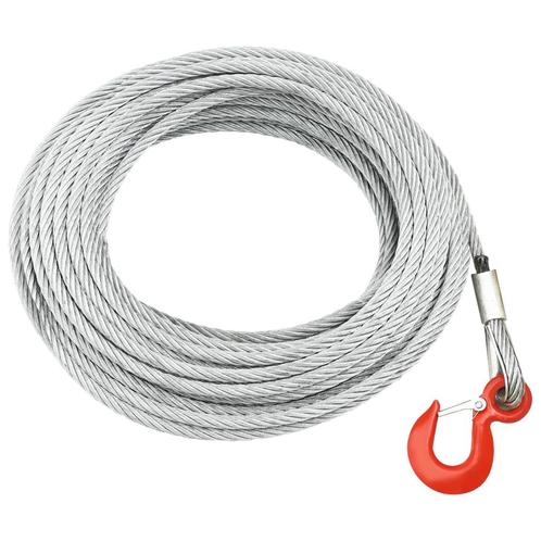 vidaXL Staalkabel 800 kg 20 m, Doe-het-zelf en Bouw, Lieren en Takels, Nieuw, Verzenden