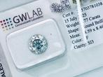 1 pcs Diamant (Naturelle) - 2.77 ct - Rond - F - SI3 -, Nieuw