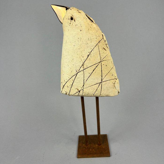 Ewa Budzowska - The bird - BIG (decorated 24 carat gold), Antiek en Kunst, Kunst | Designobjecten