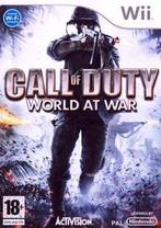 Call of Duty World at War (Losse CD) (Wii Games), Games en Spelcomputers, Ophalen of Verzenden, Zo goed als nieuw