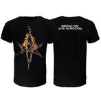 Bring Me The Horizon Flaming Hex T-Shirt - Officiële, Nieuw