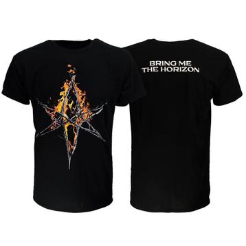 Bring Me The Horizon Flaming Hex T-Shirt - Officiële