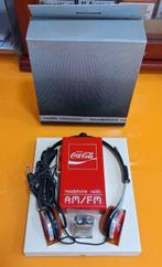 Coca-Cola - headphone radio AM/FM Walkman, Audio, Tv en Foto, Radio's, Nieuw