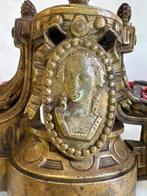 Openhaard accessoire (2) - Brons, IJzer - Louis XVI-stijl