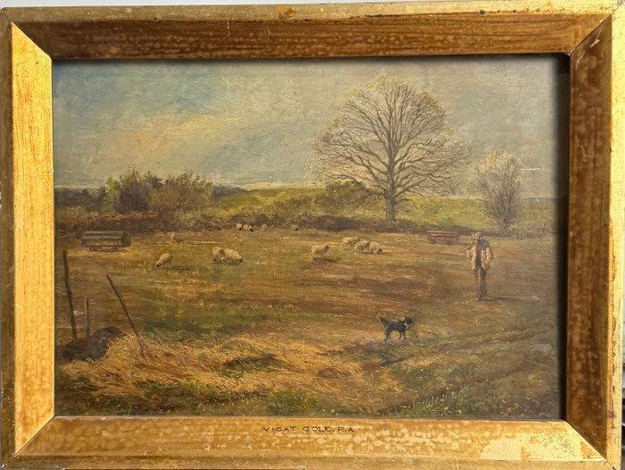 Europese school (XIX) - Paesaggio, Antiek en Kunst, Kunst | Schilderijen | Klassiek