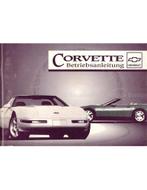 1994 CHEVROLET CORVETTE INSTRUCTIEBOEKJE DUITS, Autos : Divers, Modes d'emploi & Notices d'utilisation, Ophalen of Verzenden