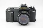 Canon T-50 + FD 1,8/50 mm + FD 75-200mm | Single lens reflex, Audio, Tv en Foto, Nieuw