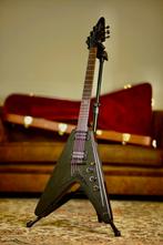 Epihpone Goth 58 Flying V 2002 | Pitch Black, Muziek en Instrumenten, Snaarinstrumenten | Gitaren | Elektrisch, Verzenden, Nieuw