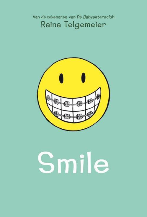 Smile 9789058856739 Raina Telgemeier, Boeken, Stripverhalen, Zo goed als nieuw, Verzenden