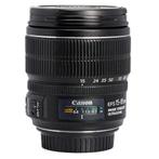 Canon EF-S 15-85mm f/3.5-5.6 IS USM met garantie, Audio, Tv en Foto, Verzenden, Gebruikt, Standaardlens, Zoom