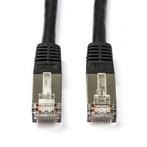 Netwerkkabel | Cat5e S/FTP | 1 meter (100% koper, Zwart), Nieuw, Verzenden