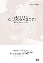 Alberto Giacometti: Raum, Figur, Zeit  Ulf Küster  Book, Livres, Ulf Küster, Verzenden