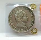 Italië, Savoye Carlo Felice. 5 Lire 1829 Torino (Zonder, Postzegels en Munten