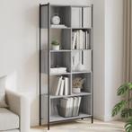 vidaXL Boekenkast 72x28x172 cm bewerkt hout grijs sonoma, Verzenden, Nieuw