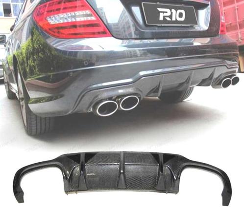 Diffuseur Arrière Mercedes W204 Coupé Pour C63 11-14 Carbone, Auto-onderdelen, Carrosserie, Verzenden