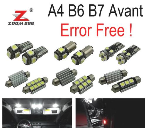 Kit 23 Ampoules Led Intérieur Pour Audi A4 S4 Rs4 B6 B7 Quat, Auto-onderdelen, Verlichting, Verzenden