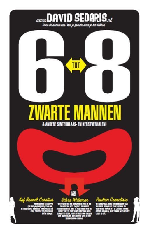 6 tot 8 zwarte mannen 9789048850716 David Sedaris, Boeken, Romans, Gelezen, Verzenden