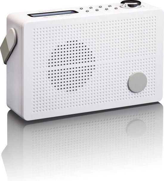 Lenco PDR-030WH - Draagbare DAB Radio met FM en DAB+ ontvang, Huis en Inrichting, Woonaccessoires | Overige, Nieuw, Verzenden