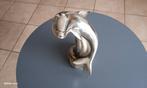 Brunel - sculptuur, Danse du dauphin - 24 cm - verzilverd