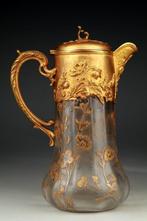 Victor Saglier - Karaf - Verguld, Antiek en Kunst