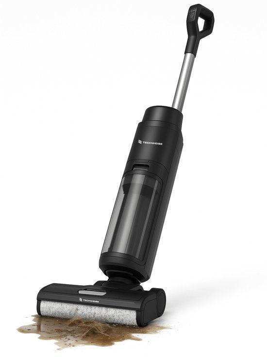 2dekans | Techweise Draadloze Dweilstofzuiger TC1 - 30 Min, Bricolage & Construction, Matériel de nettoyage, Enlèvement ou Envoi