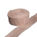Wolband 7 cm. Rol 4 meter - 79 naturel Wolband 7 cm.