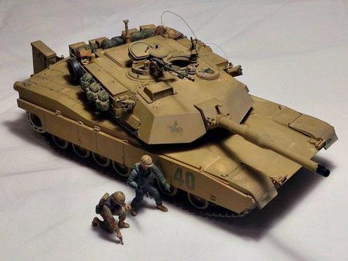 Tamiya 1:35 - Model militair voertuig  (3) - M1 Abrams Carro, Kinderen en Baby's, Speelgoed | Overig