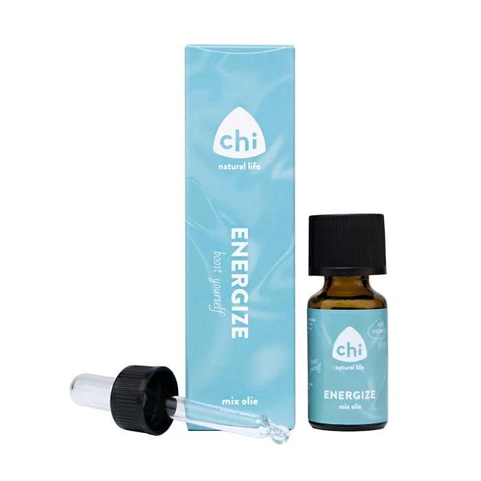 Energize mix olie - 10 ml - Chi Natural Life, Sport en Fitness, Gezondheidsproducten en Wellness, Ophalen of Verzenden