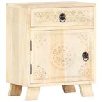 vidaXL Nachtkastje 40x30x50 cm massief mangohout, Huis en Inrichting, Slaapkamer | Nachtkastjes, Verzenden, Nieuw