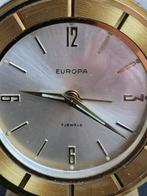 klokje met wekfunctie - Europa - brons, messing, glas -, Antiek en Kunst