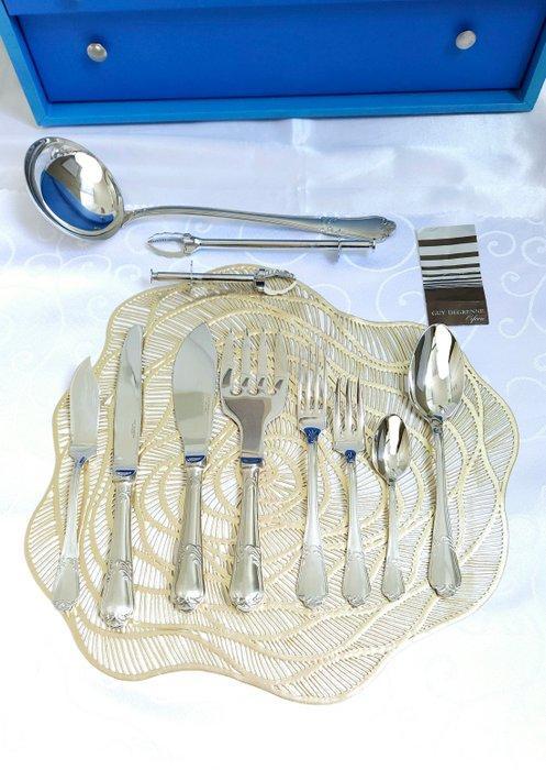 Guy Degrenne - Bestekset (90) - Lodewijk XV - Inox 18-10, Antiek en Kunst, Antiek | Meubels | Tafels