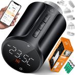 Slimme Radiatorknop - Thermostaatkop - LCD-scherm - Zwart -, Verzenden, Nieuw