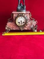 Klok en garnituur set (3) - Japy Freres - Messing, Marmer -