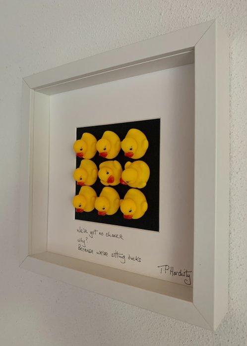 T P Hardisty - Weve got no chance. Why? Because were, Antiek en Kunst, Kunst | Schilderijen | Modern