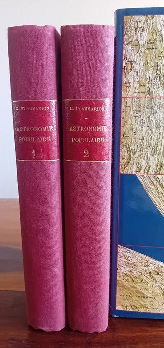 Camille Flammarion - Lot with 6 Astronomy books - 1880-2000