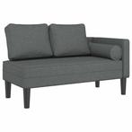 Chaise Longue Donkergrijs | Tweede Kansje | OP = OP, Huis en Inrichting, Zetels | Zetels en Chaises Longues, Eenpersoons, Verzenden