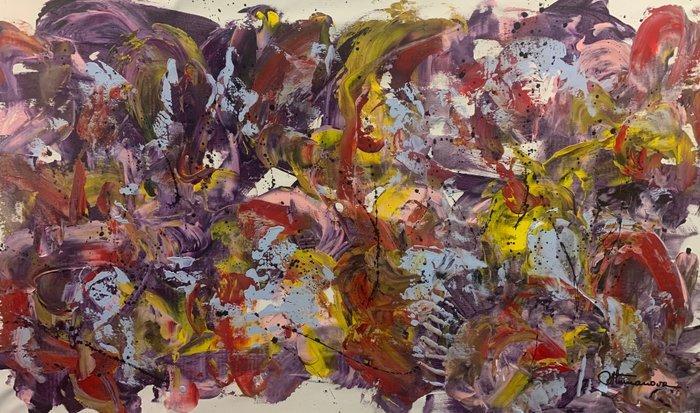 Anastasiya Tumanova - Les sourires.-XXL, Antiek en Kunst, Kunst | Schilderijen | Modern