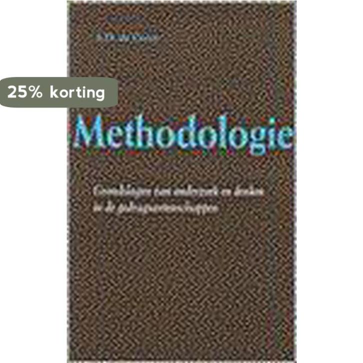 METHODOLOGIE 12E DR 9789023228912 A.D. de Groot, Boeken, Politiek en Maatschappij, Gelezen, Verzenden