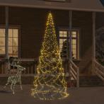 vidaXL Kerstboom voor vlaggenmast 500 LEDs warmwit 300 cm, Nieuw, Verzenden