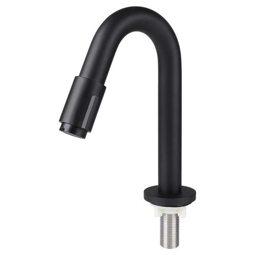 Koudwaterkraan Differnz Bow 19 cm Mat Zwart, Doe-het-zelf en Bouw, Sanitair, Kraan, Nieuw, Ophalen of Verzenden
