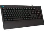 Logitech - Gaming toetsenbord - Azerty - Zwart, Computers en Software, Verzenden, Logitech, Bedraad, Nieuw
