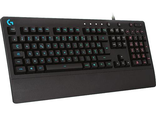 Logitech - Gaming toetsenbord - Azerty - Zwart, Computers en Software, Toetsenborden, Bedraad, Azerty, Nieuw, Verzenden