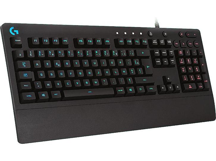 Logitech - Gaming toetsenbord - Azerty - Zwart, Computers en Software, Toetsenborden, Bedraad, Azerty, Nieuw, Verzenden