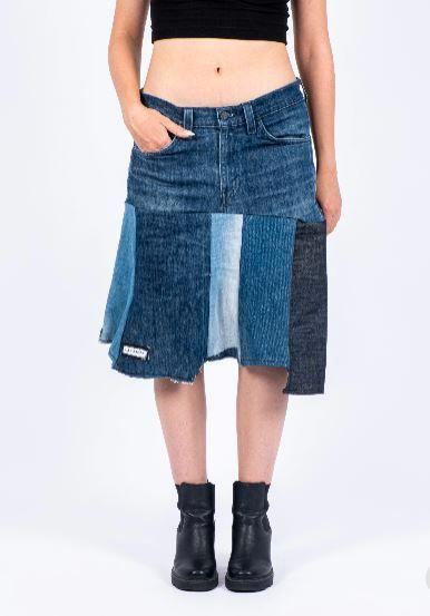 Upcycled Skirt by CAT AMARO, Kleding | Dames, Rokken, Ophalen of Verzenden