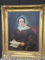 Franse school (XIX) - Gentildonna francese