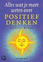 ALLES WAT JE MOET WETEN POSITIEF DENKEN 9789027473769, Boeken, Verzenden, Gelezen, G. Mander