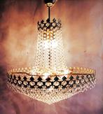 Plafondlamp - Kroonluchter Ø63, 10 lichtpunten - Verguld, Antiek en Kunst