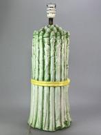 Tafellamp - Majolica - een bosje asperges, Antiek en Kunst