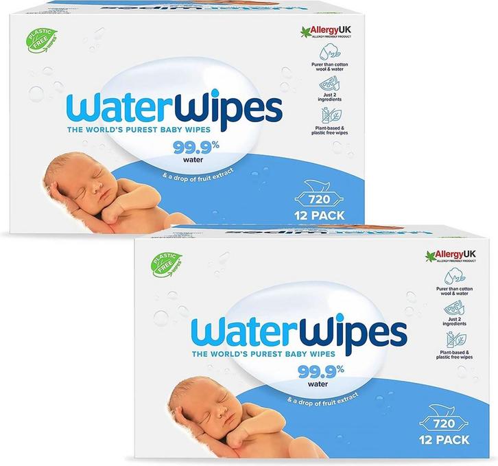 WaterWipes Billendoekjes Bio - 24 x 60 stuks - 1440 doekjes, Verzamelen, Overige Verzamelen, Verzenden
