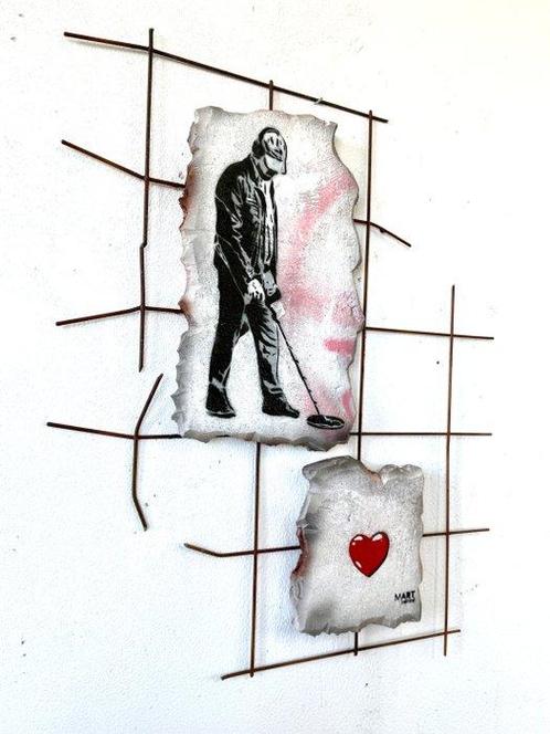 Mart Signed - Where is the love?, Antiek en Kunst, Kunst | Schilderijen | Modern